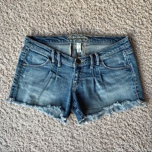 A&F Denim Low Rise Shorts